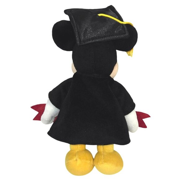Disney Set of 2 Mickey Mouse Minnie Mouse 2011 Graduation Way To Go Plushies - Picture 8 of 12